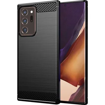 Pouzdro na mobilní telefon Techsuit Karbon Silikon Samsung Galaxy Note 20 Ultra Černý