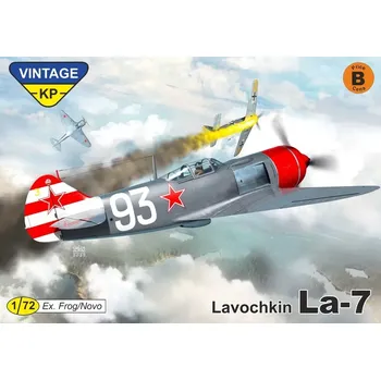 Plastikový model Kovozávody 1/72 Lavochkin La-7 (ex-FROG/NOVO) VINTAGE Edition