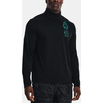 Pánské tričko Under Armour UA Destroy All Miles 1/2 1370333-001 Černá XXL