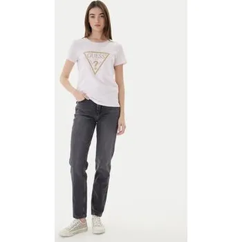 Dámské džíny Guess Jeansy W2YA21 D4QD2 Šedá Mom Fit 28_31