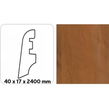 soklová lišta Soklová lišta K-PRODUKT KP 40 TŘEŠEŇ D 23142 2,40 bm