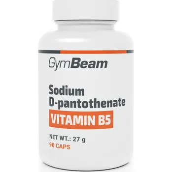 GymBeam Vitamin B5 (Sodium D-pantothenate) 90 kaps. 90 kaps.