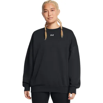 Dámská mikina Dámská mikina Under Armour Rival Fleece OS Crew-BLK 1386463-001 Černá SM