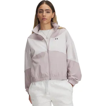 Dámská casual bunda Dámská bunda Under Armour UA Rival Woven Jacket 1389631-009 Šedá XS
