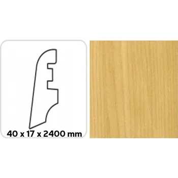 Podlahová lišta Soklová lišta K-PRODUKT KP 40 BOROVICE A 65344 2,40 bm
