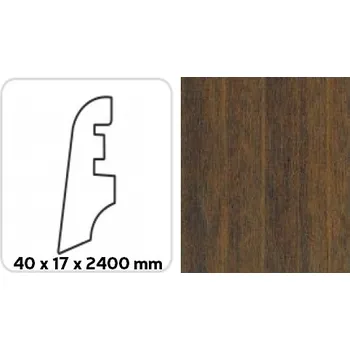 soklová lišta Soklová lišta K-PRODUKT KP 40 MAHAGON C 46022 2,40 bm