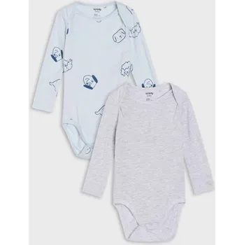 Kojenecký body Sinsay - Sada 2 body - modrá - 777EM-05X - 777EM-05X-56