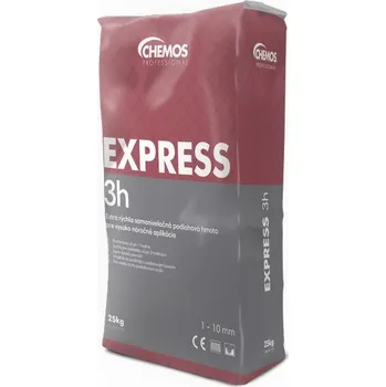 Tmel Samonivelační hmota Chemos Express 3H 25 kg min. odběr 4ks