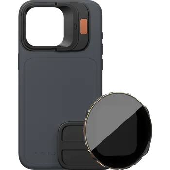 Pouzdro na mobilní telefon PolarPro Kit - LiteChaser iPhone 15 Pro Case Ocean + VND 3-5 Filter