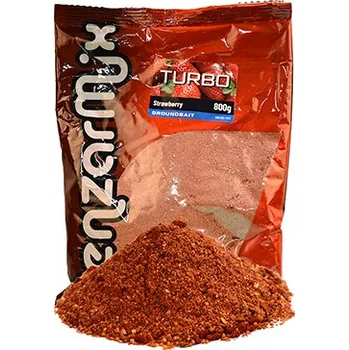 Návnadová surovina Benzar krmítková směs mix Groundbait Turbo 800 g Příchutě: jahoda