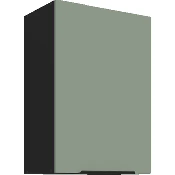 Kuchyňská skříňka 50 G-72 1F, Horní kuchyňská skříňka Aria aquamarine​/černá