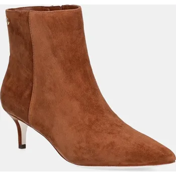 Pánské tenisky Semišové boty Lauren Ralph Lauren Mckay Bt Hl 802967779002.200 hnědá 88X, EUR 37