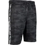 Mil-Tec Training pánske teplákové kraťasy, dark camo