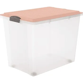 Úložný box COMPACT úložný box, 70L, růžová