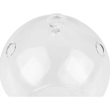 Vánoční dekorace Skleněná koule Ø12 cm aerárium Varianta: 2 transparent, Balení: 1 ks