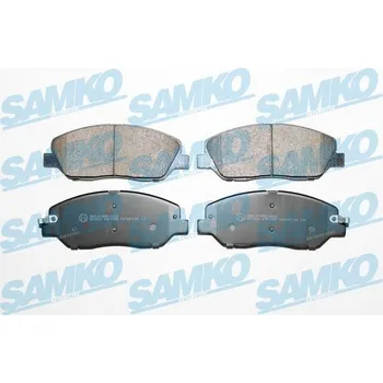 Brzdová destička Sada brzdových destiček, kotoučová brzda SAMKO 5SP1382