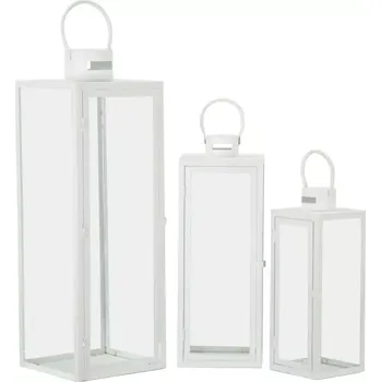 Svícen Sada 3 ks luceren Whitty bílá