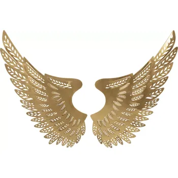 Nástěnná kovová dekorace Ali Light zlatá