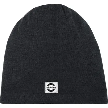 Čepice Dětská čepice z merino vlny dvouvrstvá šedá Mikk-line Velikost: 53-54cm (vel 110/116)