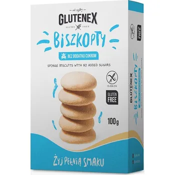 Glutenex Bezlepkové piškoty bez přidaných cukrů 100 g