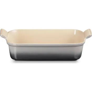 zapékací misa a miska Zapékací mísa HERITAGE 26 cm, 2,4 l, FLINT, kamenina, Le Creuset - doprava zdarma od 2999 Kč