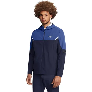 Pánská casual bunda Pánská bunda Under Armour Vanish Woven Utility Jacke 1389255-410 Modrá MD