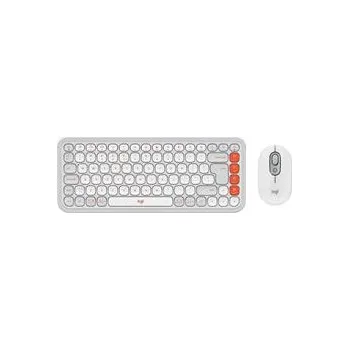 Logitech POP ICON COMBO - WHITE - US INT'L - BT - INTNL