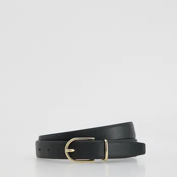 Opasek Reserved - Opasek z kombinovaných materiálů - černý - 038FD-99X - 038FD-99X-L