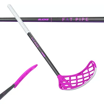 Florbalová hůl Fatpipe Raw SLICKS 29 LTD. Pravá (pravá ruka dole) 101 cm (= 112 cm)