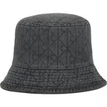 Klobouk Calvin Klein Denim Emblem Burnout Bucket LV04F5043G Šedá OS