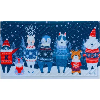 Rohožka Ruhhy 26636 modrá 75 x 45 cm