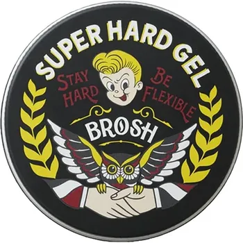 Stylingový přípravek Silný gel na vlasy BROSH Mini Super hard gel 70 g