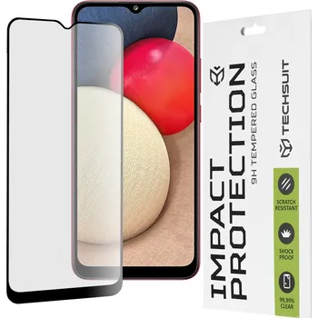 Techsuit 111D Celoplošné Sklo Samsung Galaxy A02s A03 A03s A03 Core A04e M04 Černé