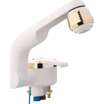 Příslušenství ke karavanu Sklopná jednopáková baterie Barwig barva bílá + zlatá