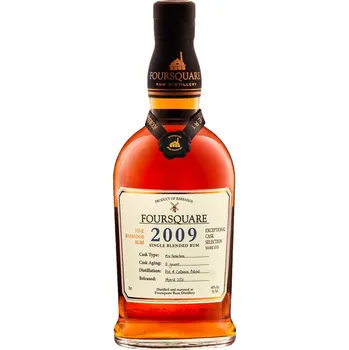 Rum Foursquare 2009 Single Blended Rum 12yo 0,7L