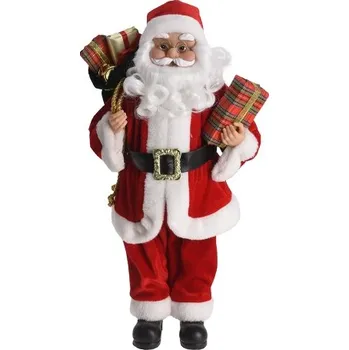 Vánoční dekorace Koopman International Santa Claus figurka 80 cm bílý/červený