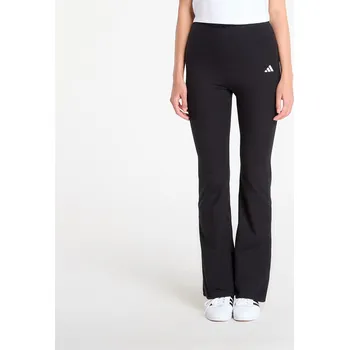Legíny adidas Essentials Small Logo Flared Leggings Black/ White XL