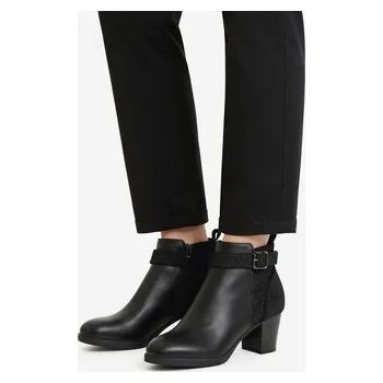 Dámská obuv Polokozačky Clara Barson CEO-RE23F506-1 Černá 38