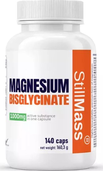 Nuvys-Nutrition Magnesium Bisglycinate 1000mg - 140 Caps