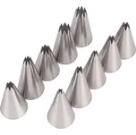 Paderno Cukrářské velké nerezové zdobící špičky - hvězdy (10 ks) - doprava zdarma od 2 500 Kč