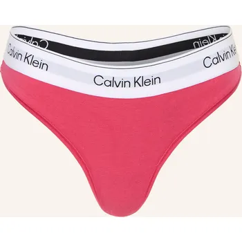 Dámské spodní prádlo Calvin Klein Dámské Kalhotky String Icon Cotton Modal, růžová...