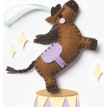 kreativní sada Majjam Mini šití filc Kůň