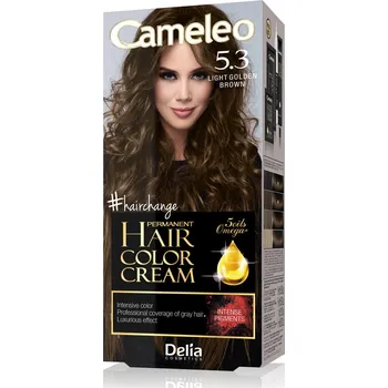 CAMELEO Omega + Barva na vlasy 5.3 - zlatavě hnědá 50ml