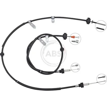 Lanko parkovací brzdy Tažné lanko, parkovací brzda A.B.S. K10079