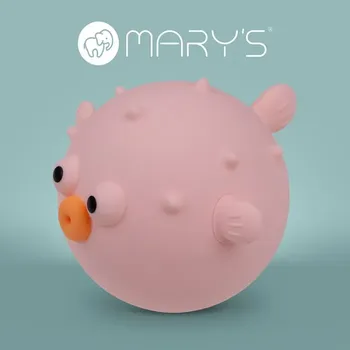 Lampička Eco Light MARY'S LED noční světlo Fish blowfish růžová