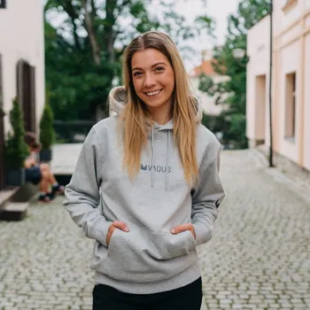 Dámská mikina Mikina Vagus Klasic 3.0 - Šedá Velikost: L