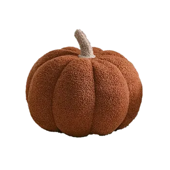 Polštář OEM Polštář ve tvaru dýně Barva: Hnědá