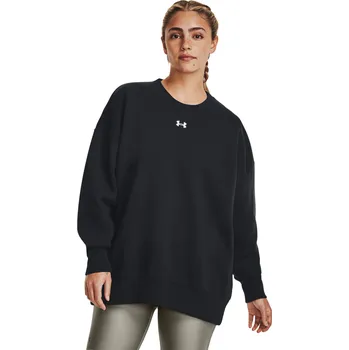 Dámská mikina Dámská mikina Under Armour UA Rival Fleece OS Crew 1379491-001 Černá MD