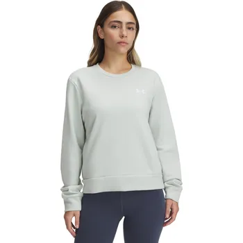 Dámská mikina Dámská mikina Under Armour UA Rival Terry Crew 1389659-377 Zelená LG