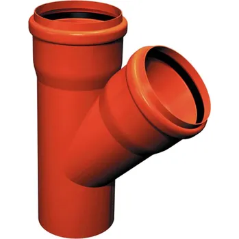 drenážní trubka Lansanit Odbočka KGEA DN 125/110, 45°